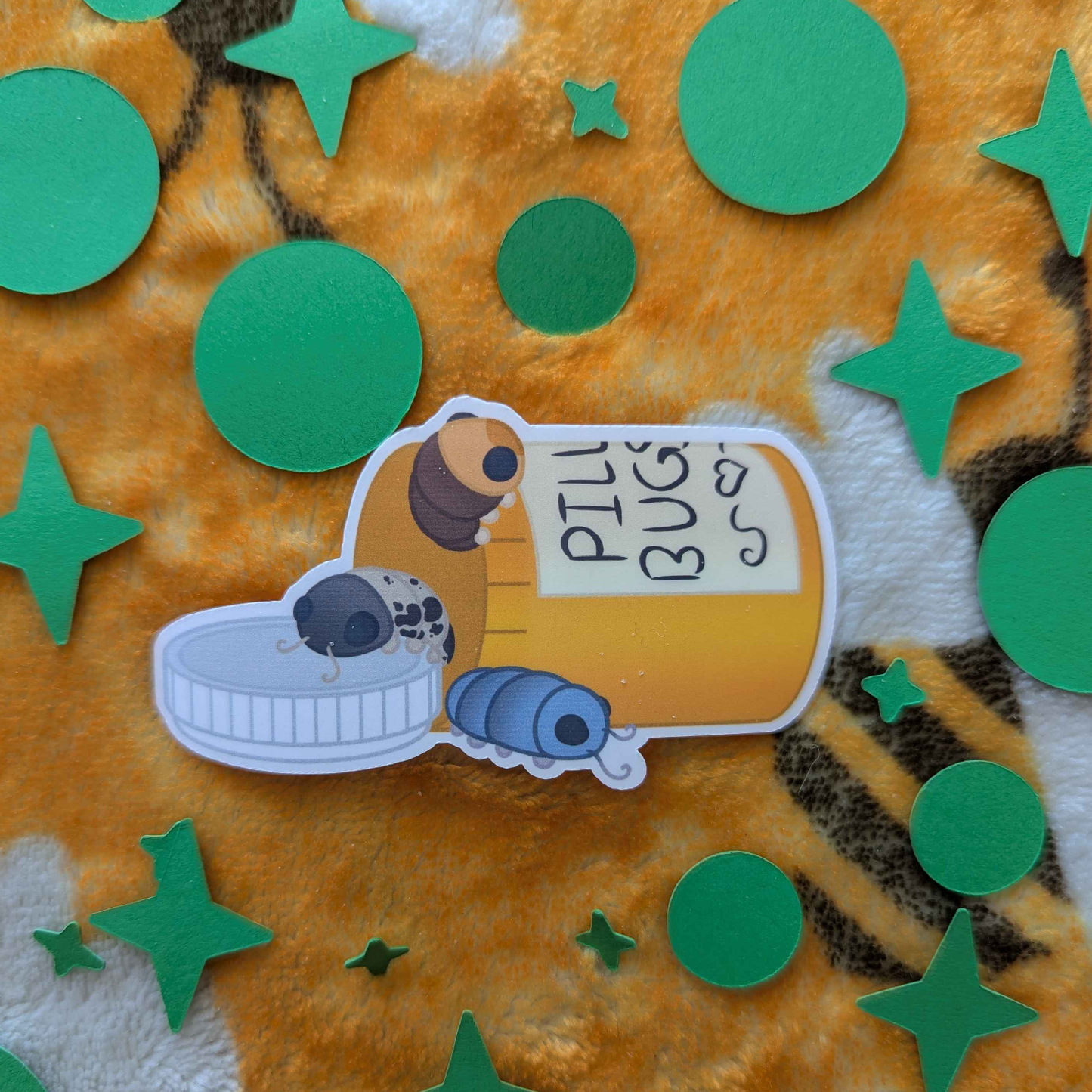Pill Bugs Stickers