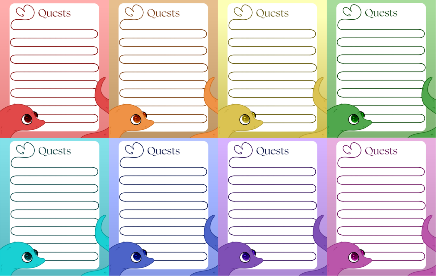 Worm On A String Notepads